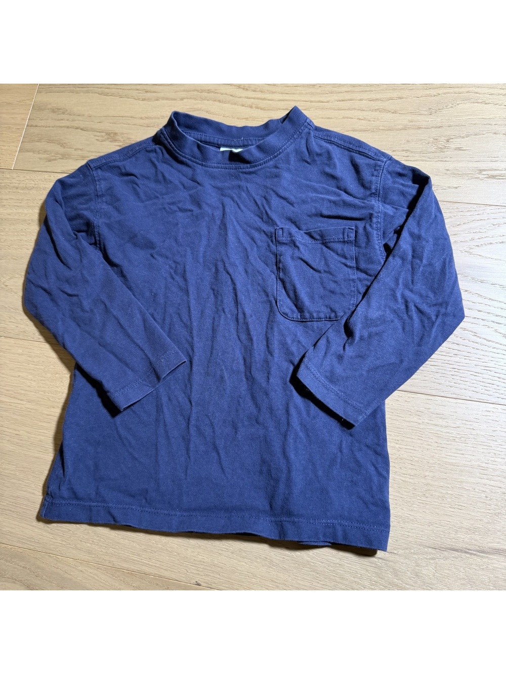 Zara Kids' Navy blue Long-Sleeve Tee – Size 4T/4